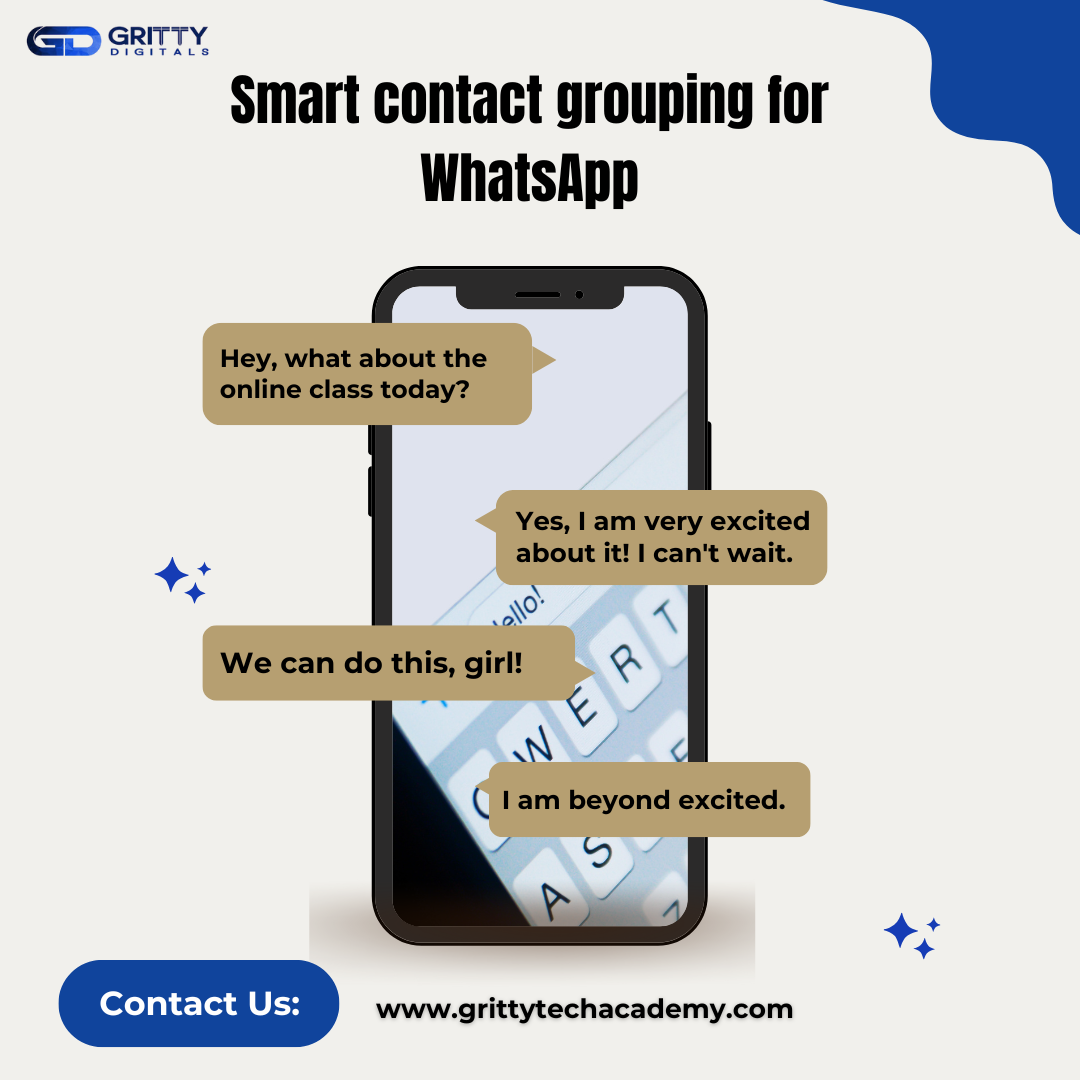 Smart Contact Grouping for WhatsApp